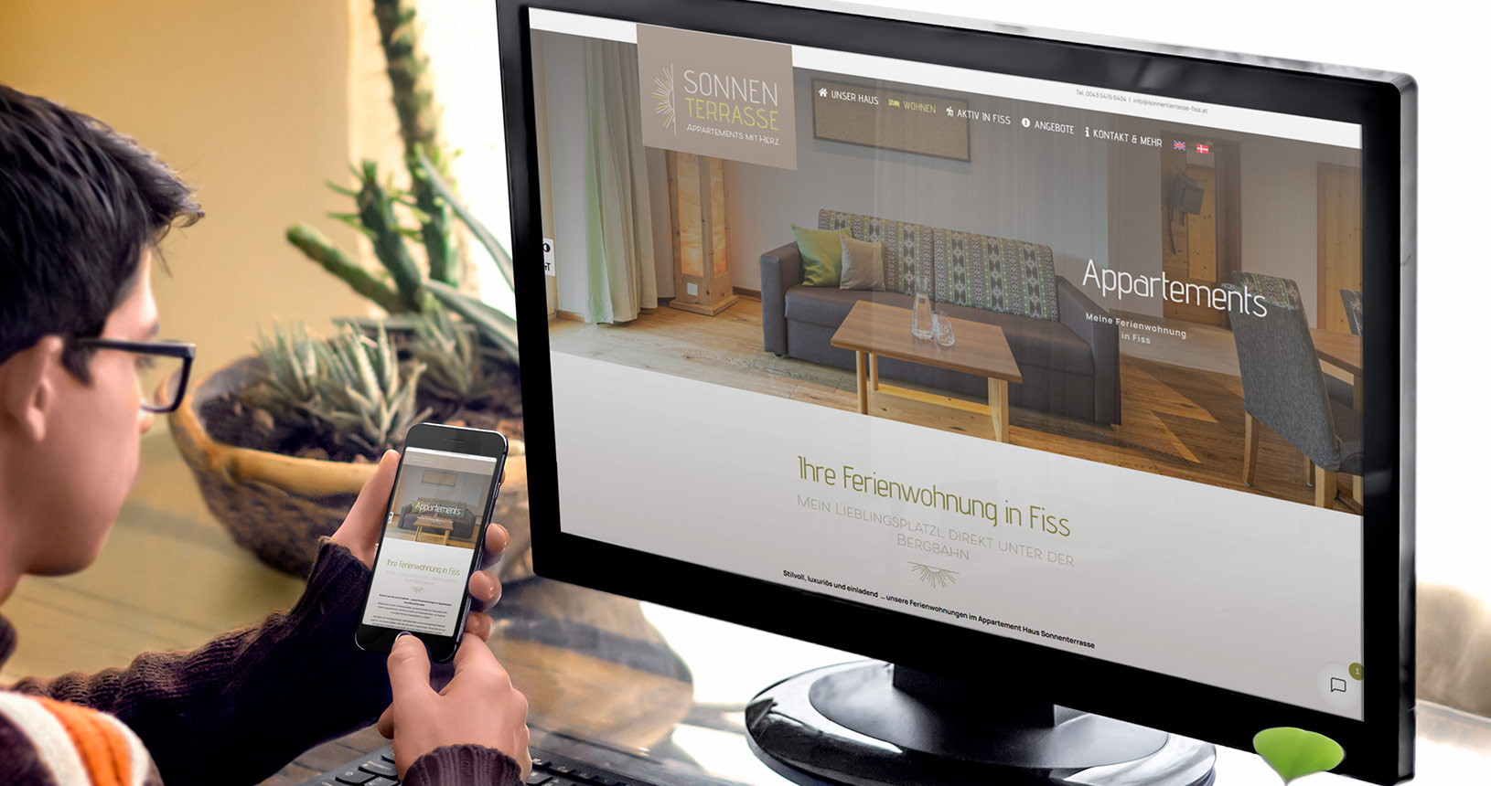 Webdesign für Hotels in Tirol